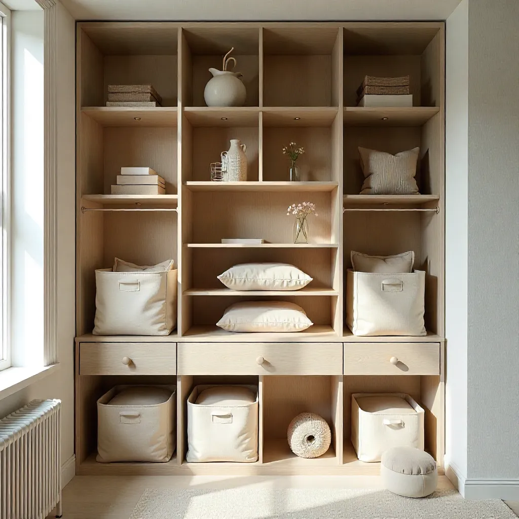 Medium fabric storage cube